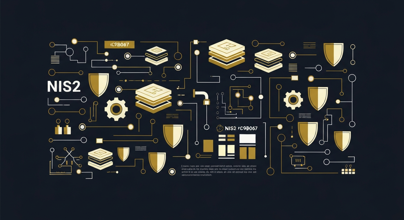 Diagram som visar konvergensen av NIS2, DORA och AI Act genom plattformsarkitektur